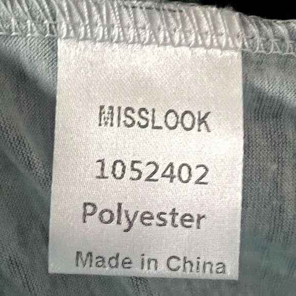 MISSLOOK | 3XL TIE DYE SHORT SLEEVE TOP - Picture 6 of 7